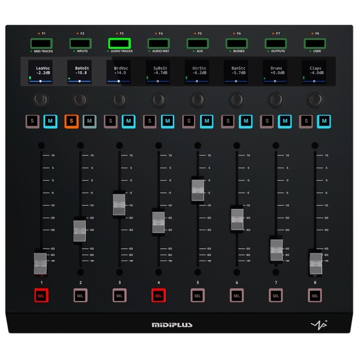 Midiplus 10 0015 UP+ USB Ses Arayüzü | 24-bit/192kHz Yüksek Çözünürlük Dahili DSP